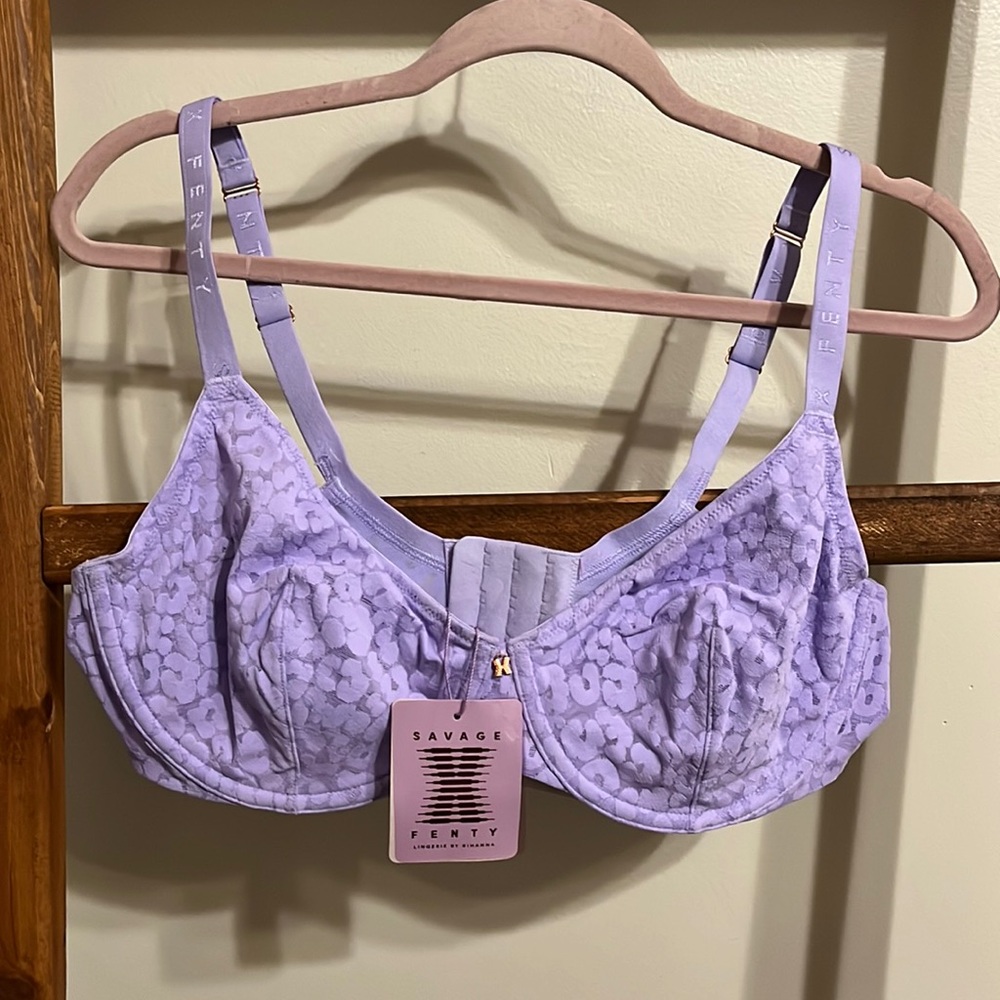 Fenty x Savage lilac underwire bra